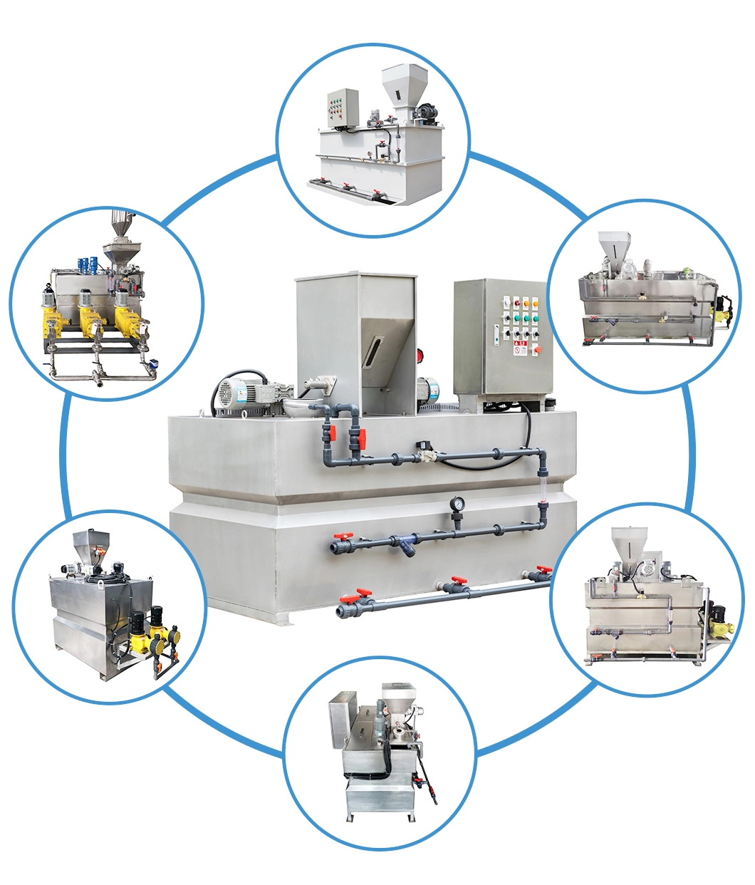 PAC Chemical Dosing Device Polymer Dosing System Machine for Effluent Treatment